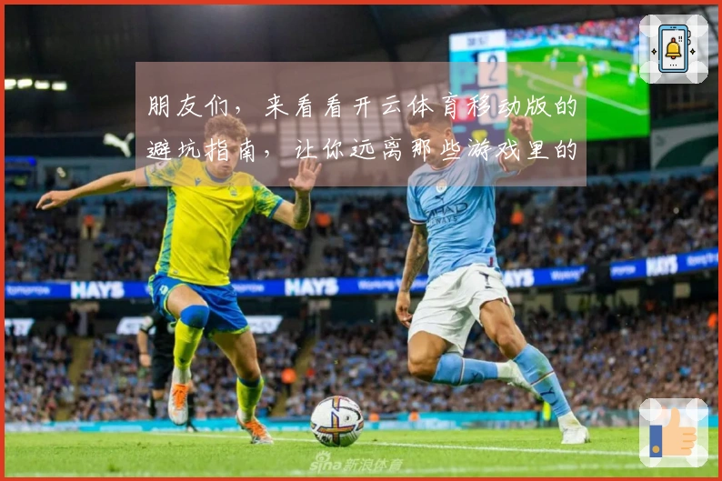 朋友们，来看看开云体育移动版的避坑指南，让你远离那些游戏里的常见误区！